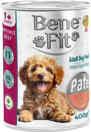BeneFit Yetişkin Köpek Konservesi Biftekli – Pate