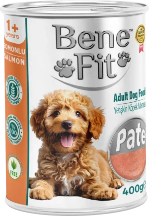 BeneFit Yetişkin Köpek Konservesi Somonlu – Pate