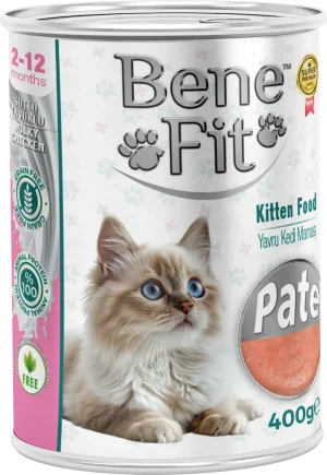 BeneFit Yavru Kedi Konservesi Sütlü Tavuklu – Pate