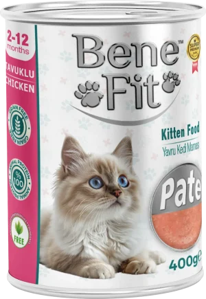 BeneFit Yavru Kedi Konservesi Tavuklu – Pate
